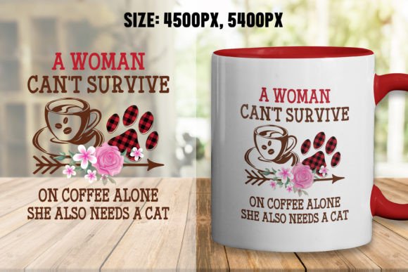 Review: A Woman Can't Coffee Mug Design for Graphics & Crafts