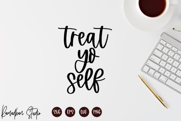 Treat Yo Self: A Hand-Lettered SVG for Embroidery